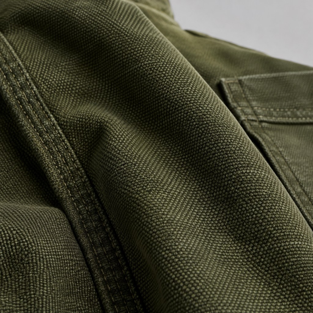 Utility Work Jacket in Olive — wholesale menswear product photo — view 2